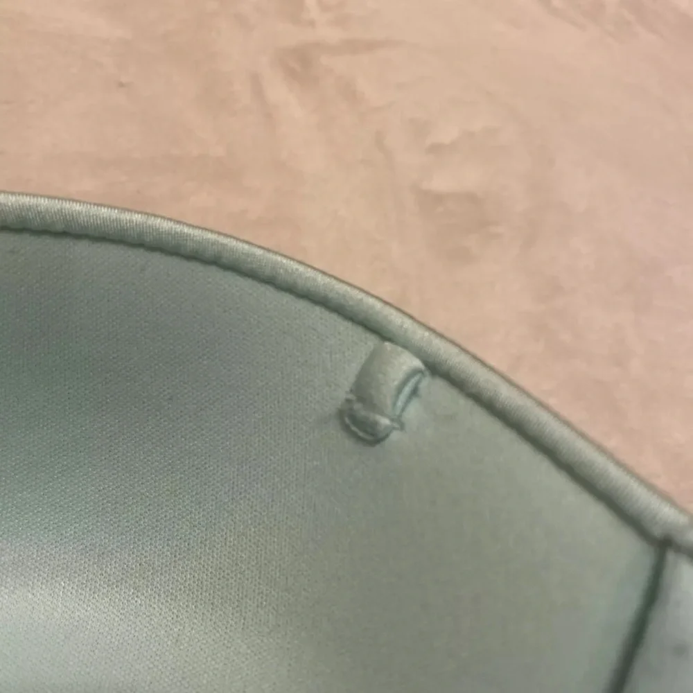 Victoria's Secret Light Blue Rhinestone Strapless Bikini Top